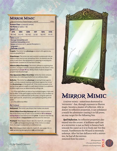 Magic mirrof 5e